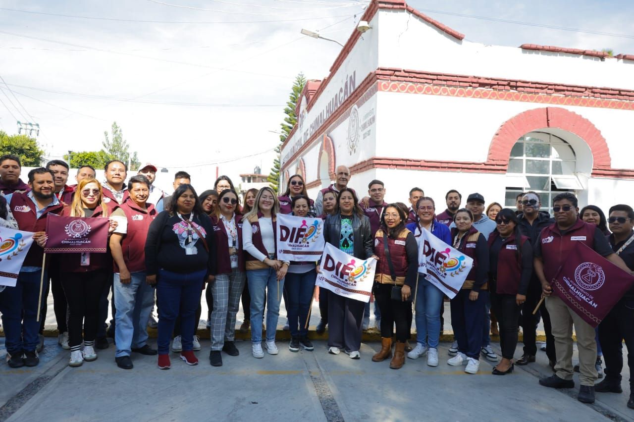 Gobierno de Chimalhuacán envía toneladas de víveres a los damnificados del estado de Hidalgo