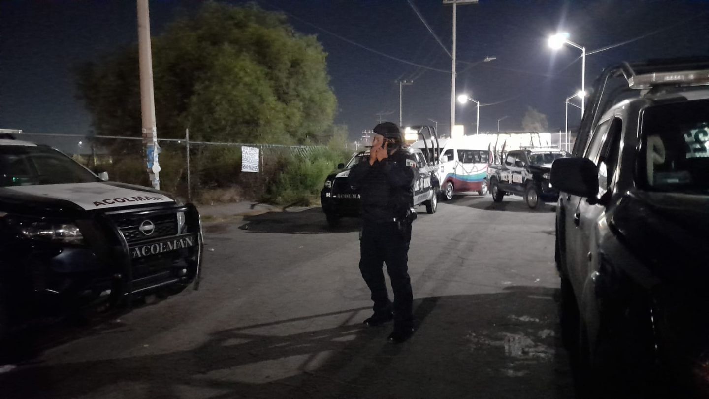 Tres personas fallecen tras ataque armado en Valle Uman, Acolman
