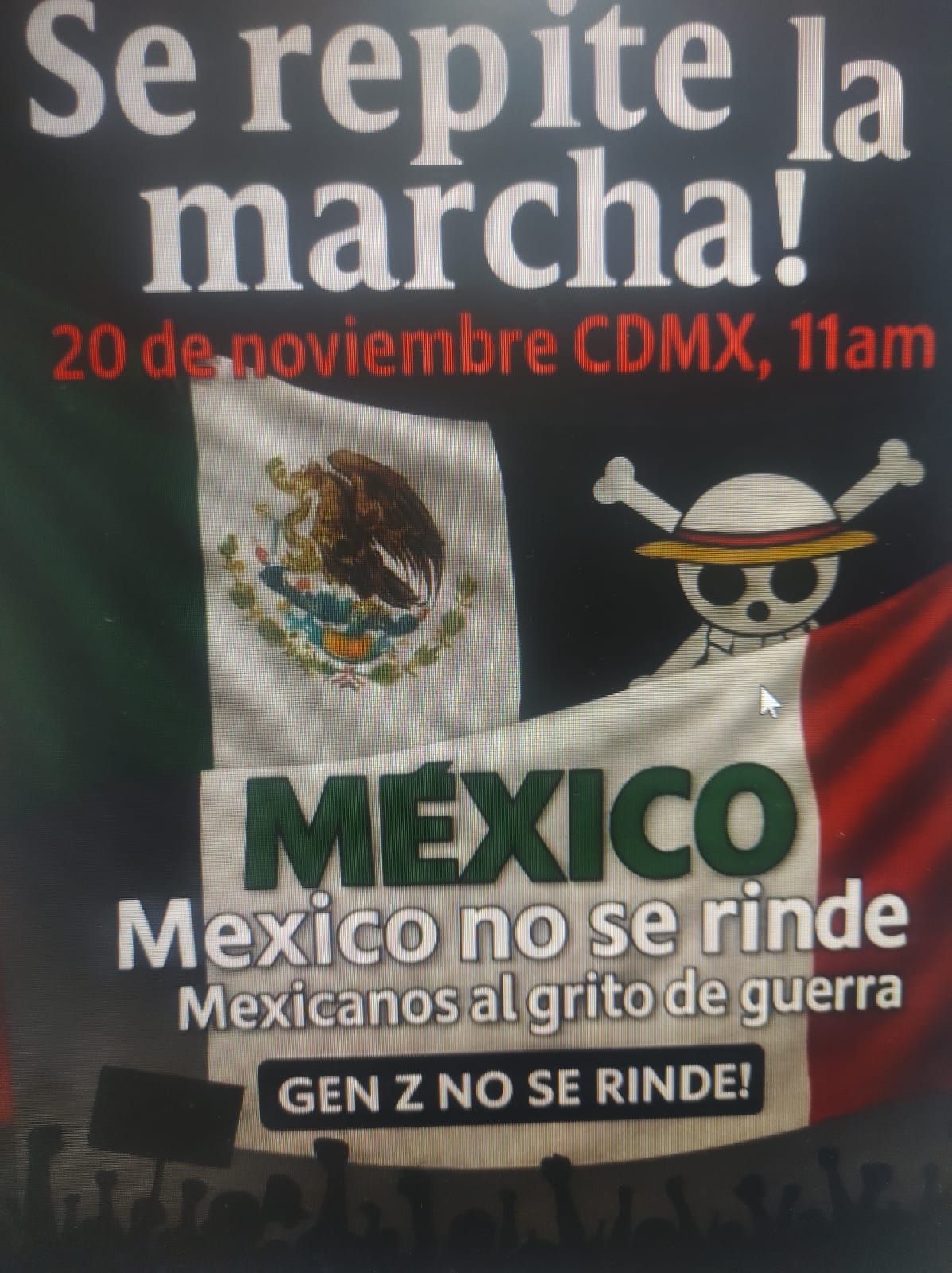 Generación Z denuncia represión y convoca nueva marcha para el 20N en CDMX