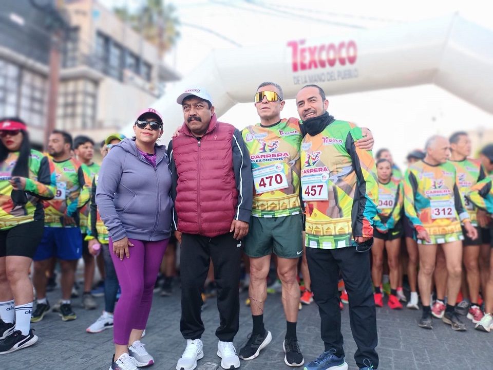 Carrera de 10 km por aniversario de 150 años como municipio de Texcoco