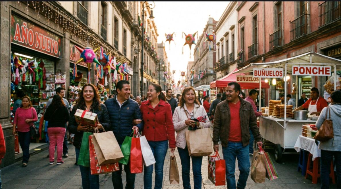 Los mexicanos son quienes más gastarán en fin de año en Latam