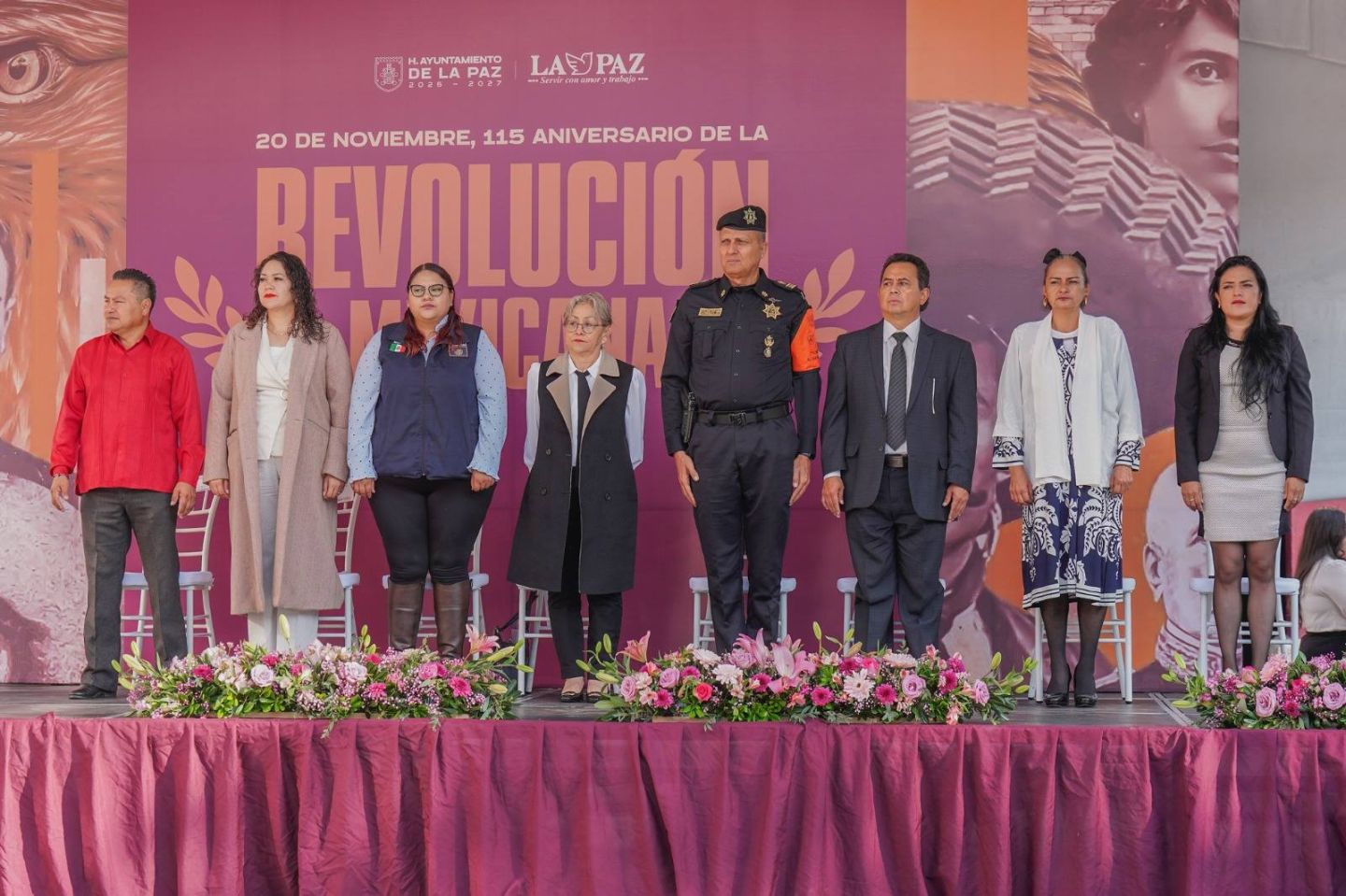 La Paz Conmemora la Revolución Mexicana con Canto
Náhuatl y Demostraciones Culturales y Artísticas