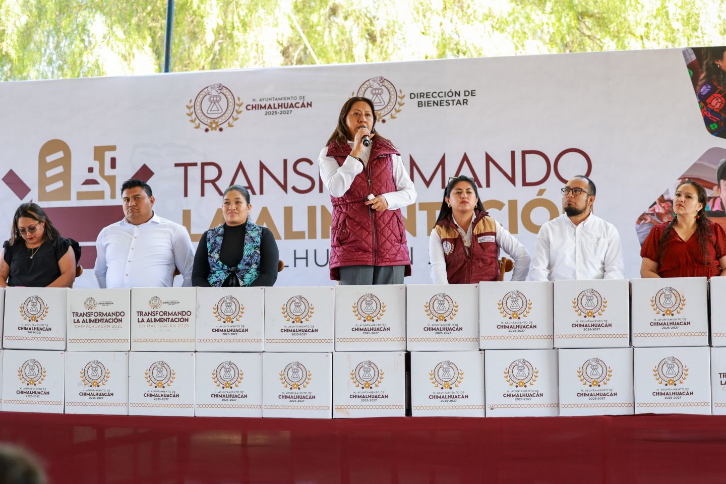 Presidenta de Chimalhuacán Encabeza Última Entrega Anual del Programa Municipal ’Transformando La Alimentación’
