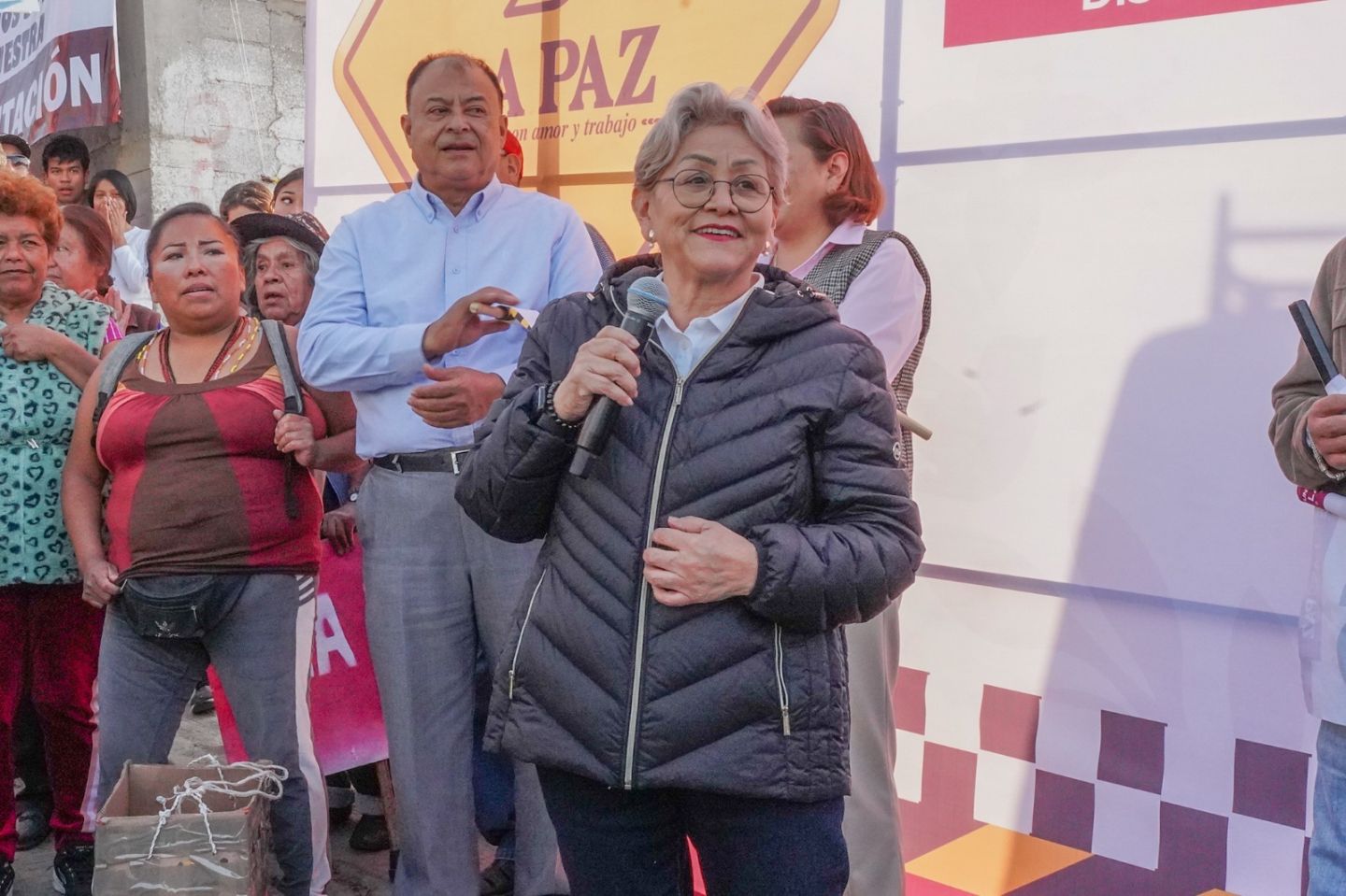 Gobierno de La Paz, inicia obra de pavimento en San José las Palmas