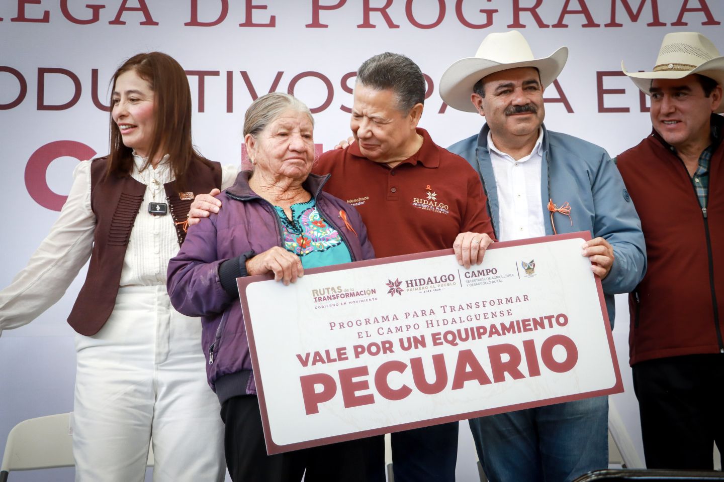 Julio Menchaca inicia la cuarta edición de las Rutas de la Transformación