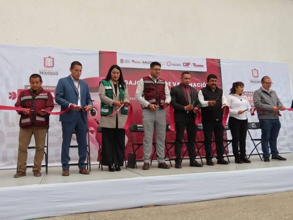 Se Realizó en Texcoco Megajornada de Vacunación y Mastografías