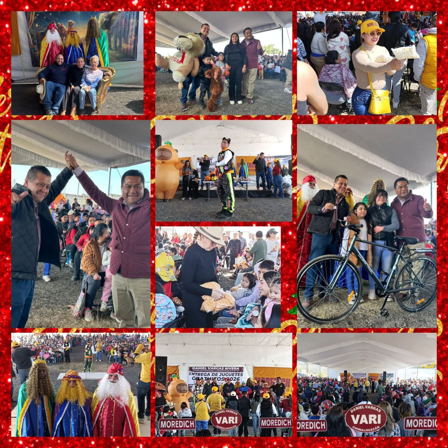 Celebran  19 años de festejo del dia de reyes con tradición en Chimalhuacán: Daniel Vargas Rivera 
