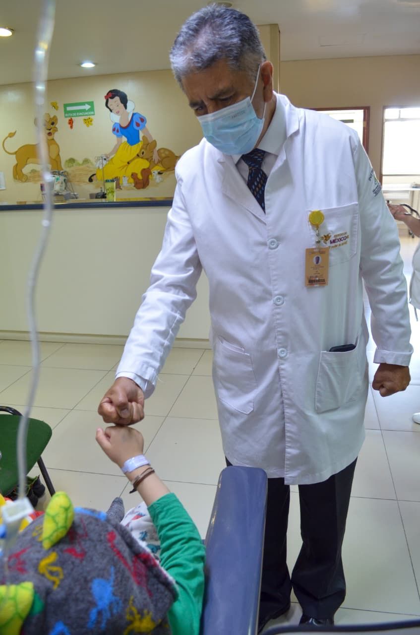 Atiende GEM a 150 menores con cáncer infantil en hospital para el niño 
