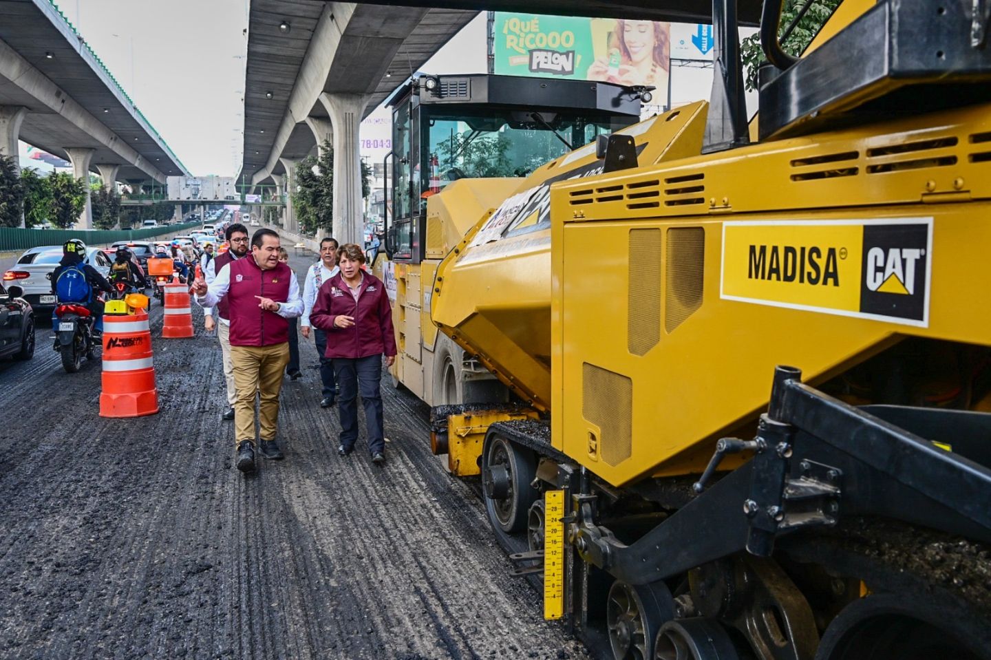 Avanza un 68% reconstrucción de periférico norte, tras dos meses de trabajos ininterrumpidos 