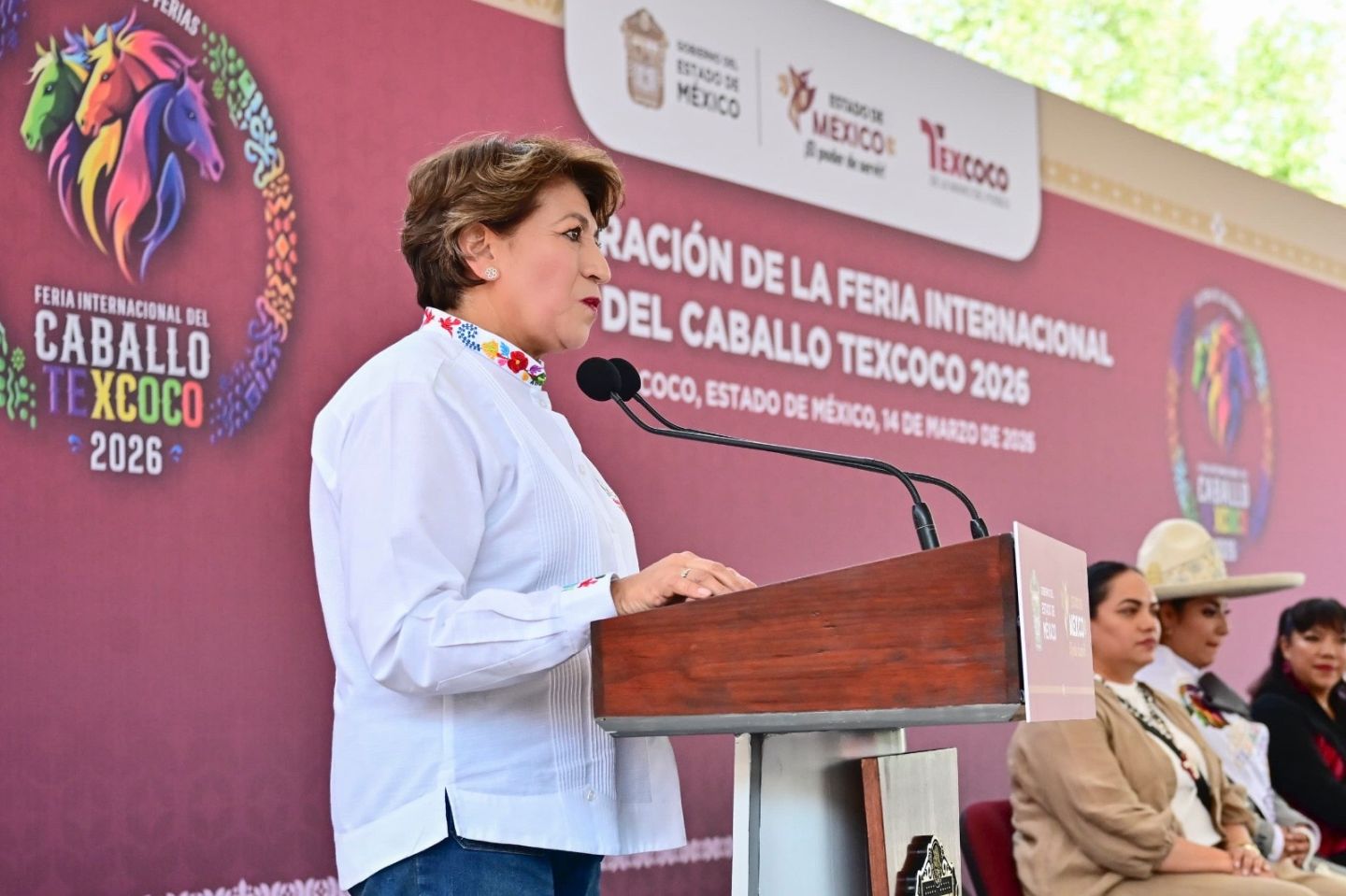 Feria del caballo Texcoco 2026 genera derrama económica en el oriente del EdoMéx: Gobernadora Delfina Gómez 