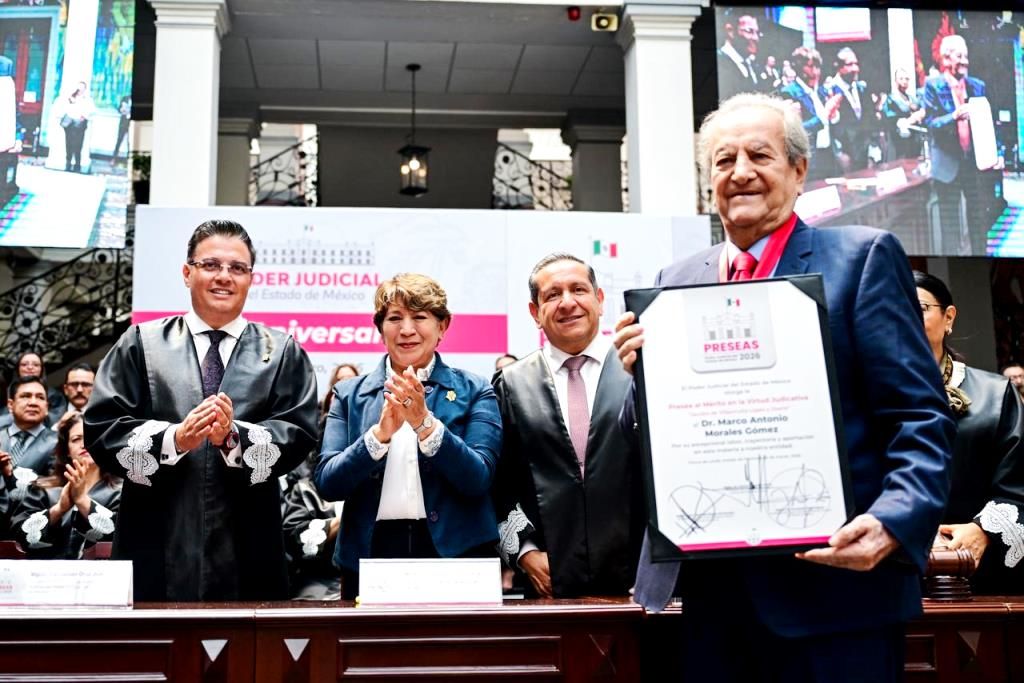 La Justicia, eje del bienestar y de la confianza social en el Estado de México: Gobernadora Delfina Gómez