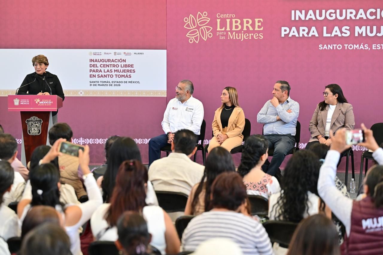 La Gobernadora Delfina Gómez ofrece red de atención integral a mujeres a través de 41 Centros LIBRE en EdoMéx; inaugura el de Santo Tomás