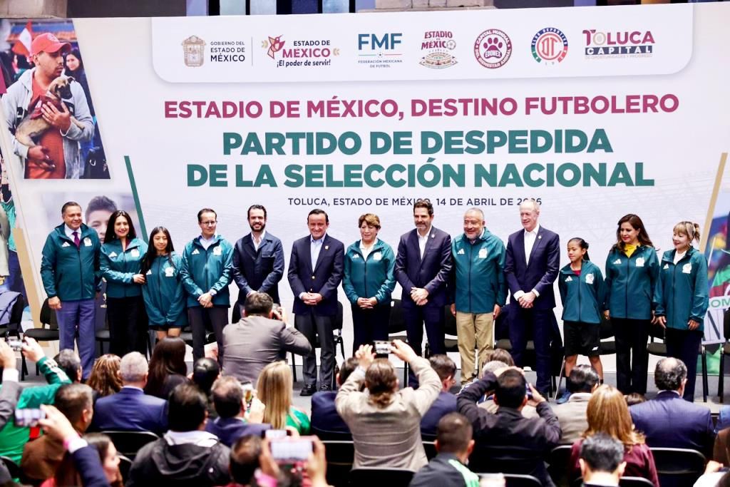 El último partido de preparación del Tri vs. Serbia se jugará en el EdoMéx: FMF y Gobernadora Delfina Gómez; su gobierno lanza plan ’Estadio de México. Destino Futbolero’