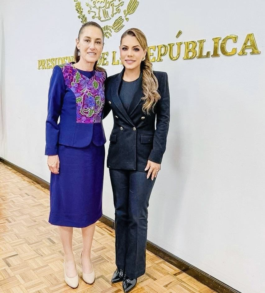 Destaca la gobernadora Evelyn Salgado en reunión con la presidenta Claudia Sheinbaum, en la CDMX 