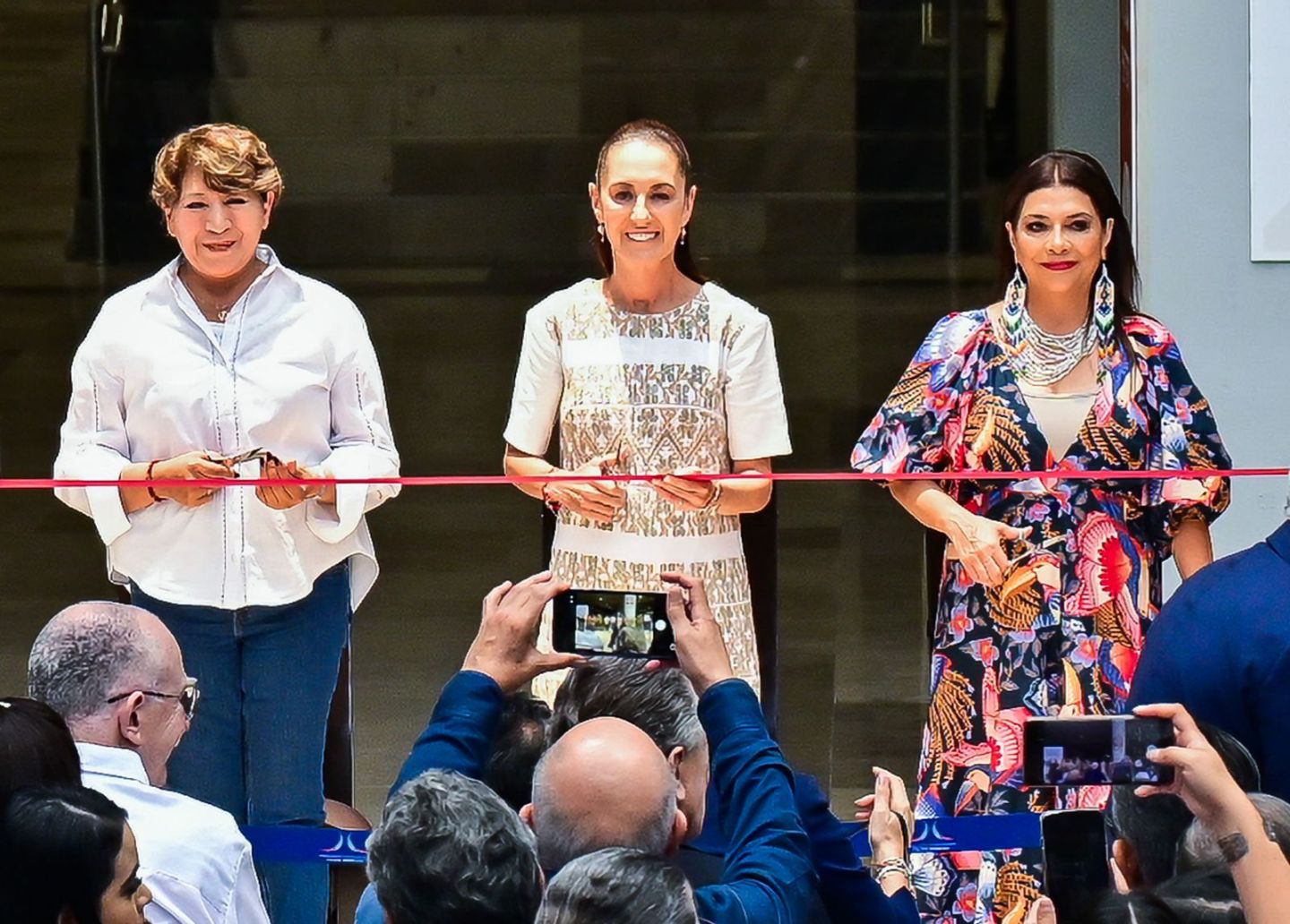 Presidenta Claudia Sheinbaum y Gobernadora Delfina Gómez inauguran Tren Suburbano ’Felipe Ángeles’ Buenavista-AIFA