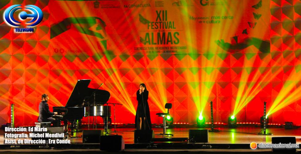 Ely Guerra en concierto en CCMB Texcoco Festival de las Almas 2014