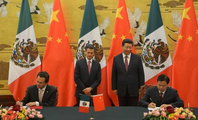 Invertirá China más de 14 mil millones de dólares en México