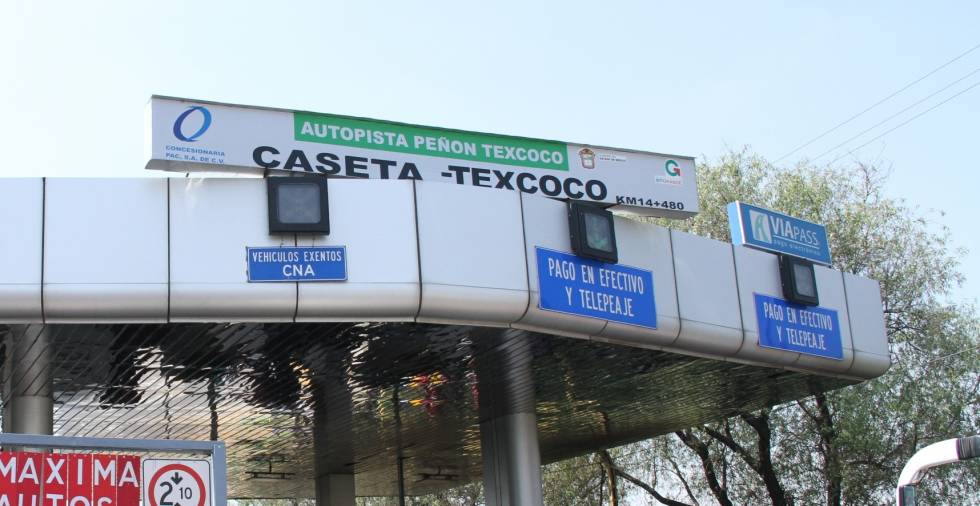 Aumenta, por cuarto año consecutivo, peaje en la autopista Peñón-Texcoco