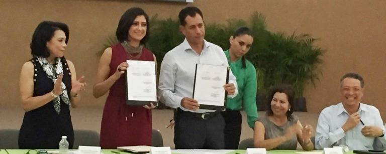 INMUJERES firma convenio con el Gobierno del Estado de Colima