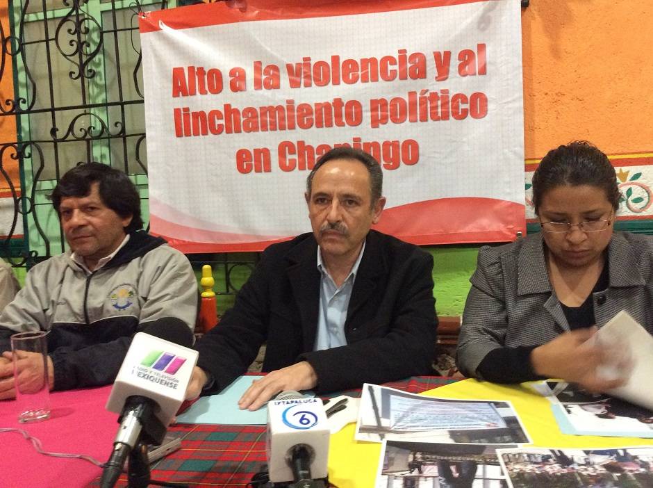 Alto a la violencia y al linchamiento político en Chapingo: Pérez Zamorano