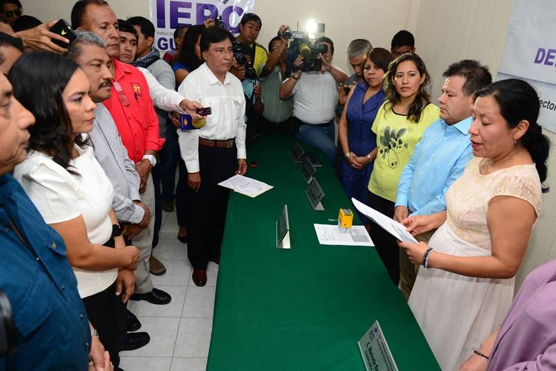
Reta Beatriz Mojica a candidatos a la gubernatura de Guerrero a presentar declaración patrimonial
