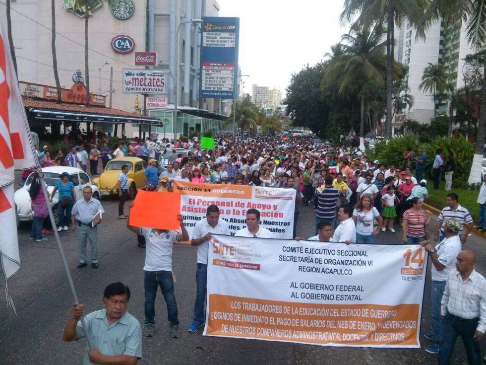 Vamos a colapsar la economía en Guerrero, advierte la CETEG