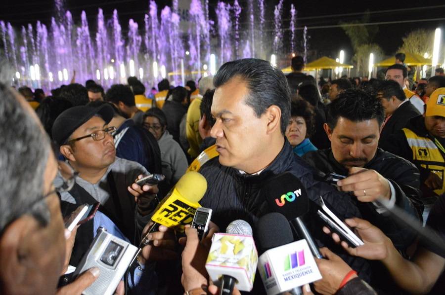 Presidente municipal Juan Zepeda inaugura parque temático las fuentes en Nezahualcóyotl