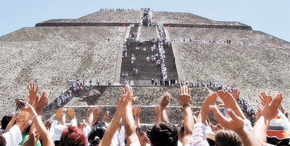 Visitantes nacionales y extranjeros recibirán la primavera en Teotihuacán