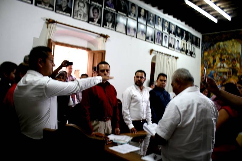 Ya es presidente municipal de Taxco Iván de Jesús Castellanos Barrera