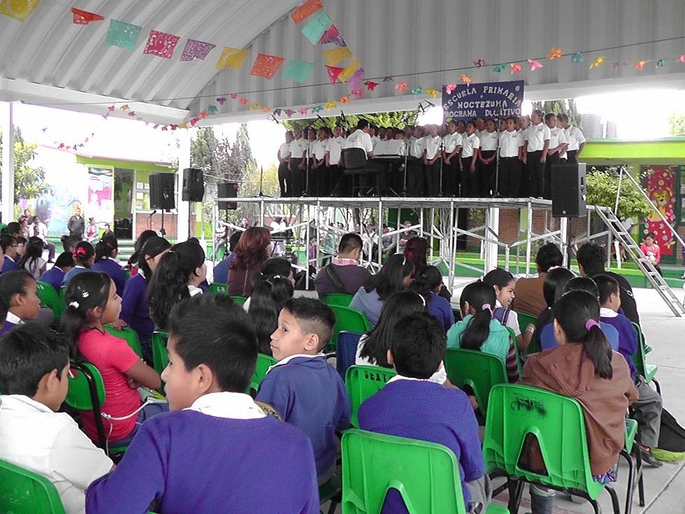 Coro infantil de Chimalhuacán inicia gira de conciertos