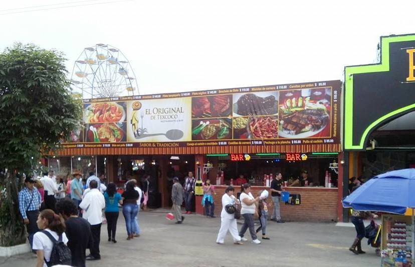 El restaurante el Original de Texcoco, como cada año  en la feria Internacional  del caballo 2015