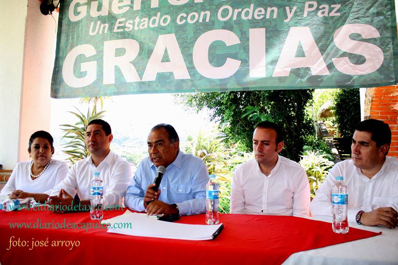 Héctor Astudillo aseguró que a Taxco le esperan buenos tiempos por venir. 