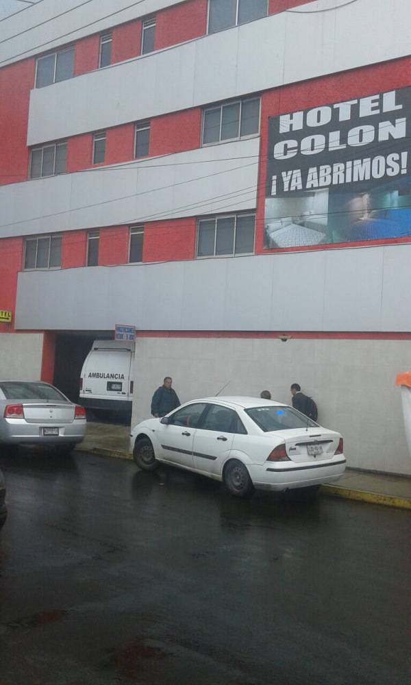 Una persona de la tercera edad fallece en hotel de Texcoco
