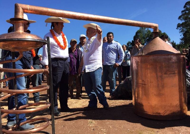Rogelio Ortega entrega apoyos a sectores productivos en la sierra de Guerrero
