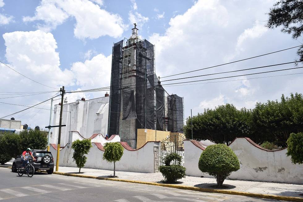 Logra Brasil Acosta  restauración en tempo de San Sebastián Mártir