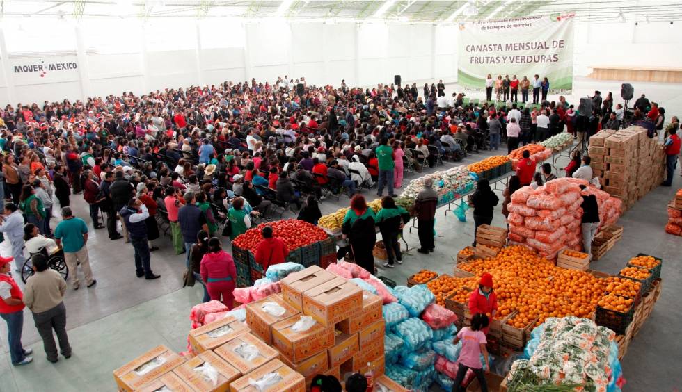 Adquirió Ecatepec más de 6 mil toneladas de alimentos en la Central de Abasto para canastas alimentarias