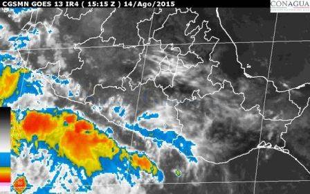 Pronóstico de lluvias muy fuertes en zonas de Guerrero