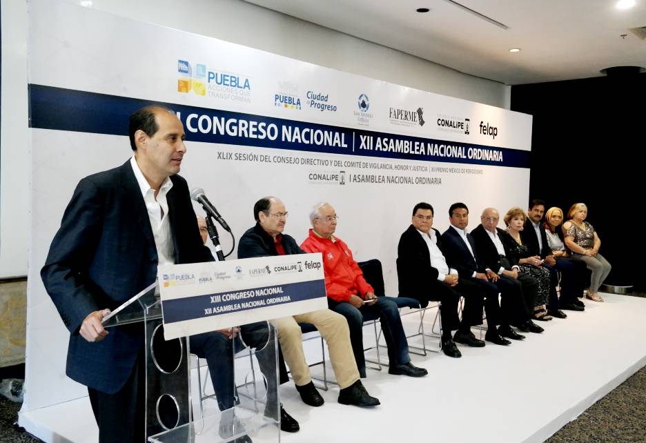 Realizan en Puebla el XIII  Congreso Nacional de la Federación de Asociaciones de Periodistas Mexicanos