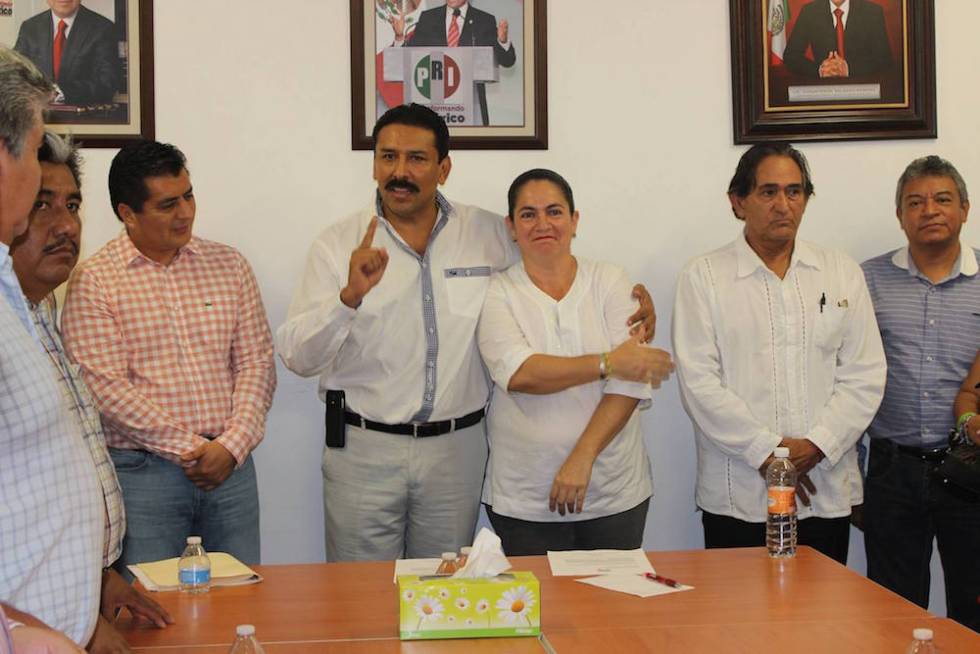 Renuncian Cuauhtémoc Salgado a la presidencia del CDE del PRI