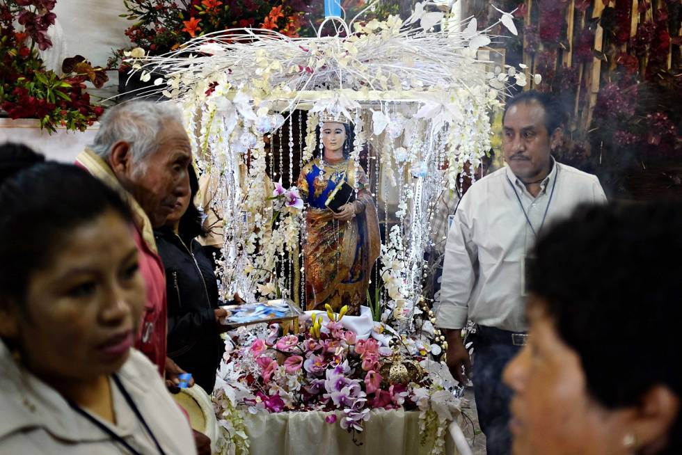 Texcoco celebra fiesta en honor a Santa Catarina Mártir