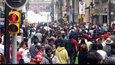 México ya tiene 119.5 millones de habitantes