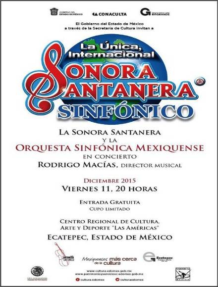 Estrenarán Centro de Cultura “Las Américas” con concierto sinfónico de la Sonora Santanera 