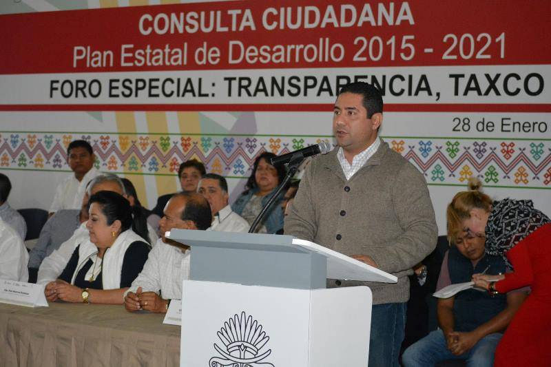 Se llevó a cabo en Taxco el Foro Especial de Transparencia