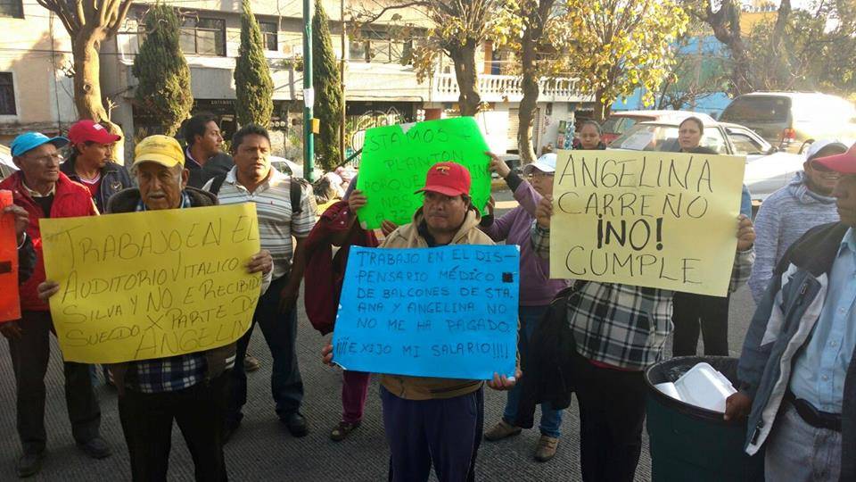 Trabajadores de Nicolás Romero Presentan queja por despidos ante la CDHEM