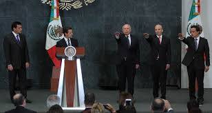 Peña Nieto toma protesta a nuevos titulares de Salud, Pemex e IMSS