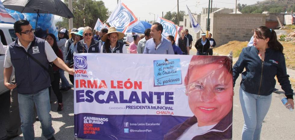 Irma León inicia campaña por el PAN: Chiautla
merece un cambio y mejores oportunidades