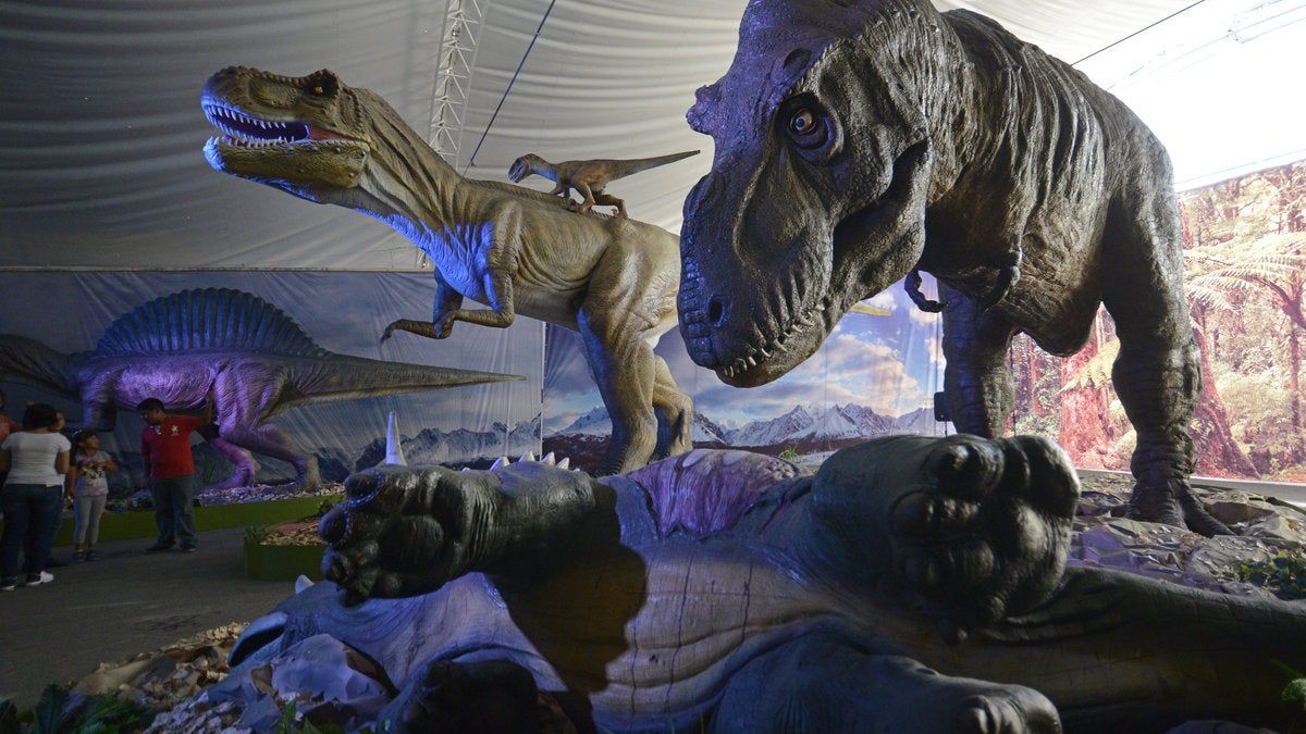 CDMX: Dinosaurios robóticos llegan a la capital